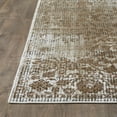 thumbnail image 4 of Loomaknoti Aysal Alazah 4' x 6' Beige Oriental Indoor Area Rug, 4 of 7