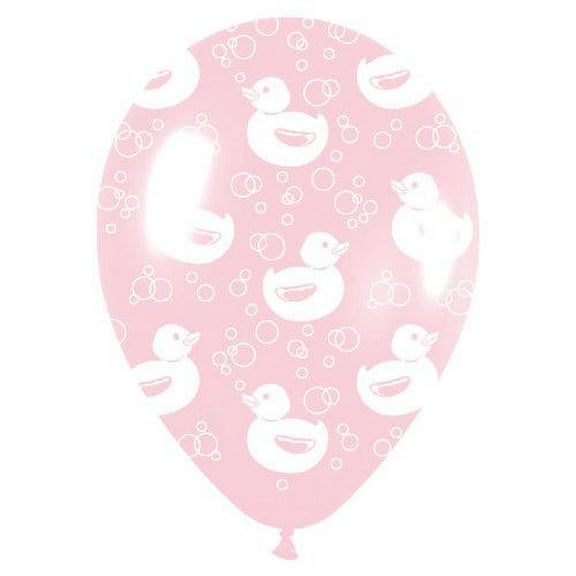 LOONBALLOON Baby-Shower Balloons, 11″ JUST DUCKY GIRL