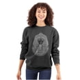 thumbnail image 3 of Ancient Egyptian Pyramid Pharaoh Sweatshirt for Men or Women Brisco Brands L, 3 of 6