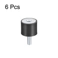 thumbnail image 3 of Rubber Mount 6 Pack M8 Male/Female Vibration Isolator Shock Absorber, D30mmxH25mm, 3 of 5