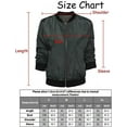 thumbnail image 5 of Women's Lightweight Bomber Jacket Casual Long Sleeve Fall Coat Zip Up Outerwear Windbreaker, 5 of 6