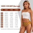 thumbnail image 2 of Womens Underwear - No Show Seamless Underwear for Women, Brown Wood Grain Sunflower A Soft Stretch Women's Panties, Hipster Ladies Panties Breathable Bikini Underwear Briefs, 2 of 5