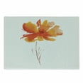 thumbnail image 1 of Watercolor Flower Cutting Board, Single Poppy Flower on Plain Clear Background Nature Inspired Romantic, Decorative Tempered Glass Cutting and Serving Board, Small Size, White Orange, by Ambesonne, 1 of 1