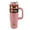 Rose Shimmer, variant on Ozark Trail 30oz Insulated Stainless Steel Travel Tumbler with Handle and Flip Straw Lid. Leak Resistant, Rose Shimmer