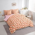 thumbnail image 3 of Homewish Cute Strawberry 7-Piece Twin Bedding Sets,Sweet Fruit Bedding Comforter Set,Orange Green Red Sheet Sets For Girls Kids,Super Cozy Room Decor Reversible, 3 of 8