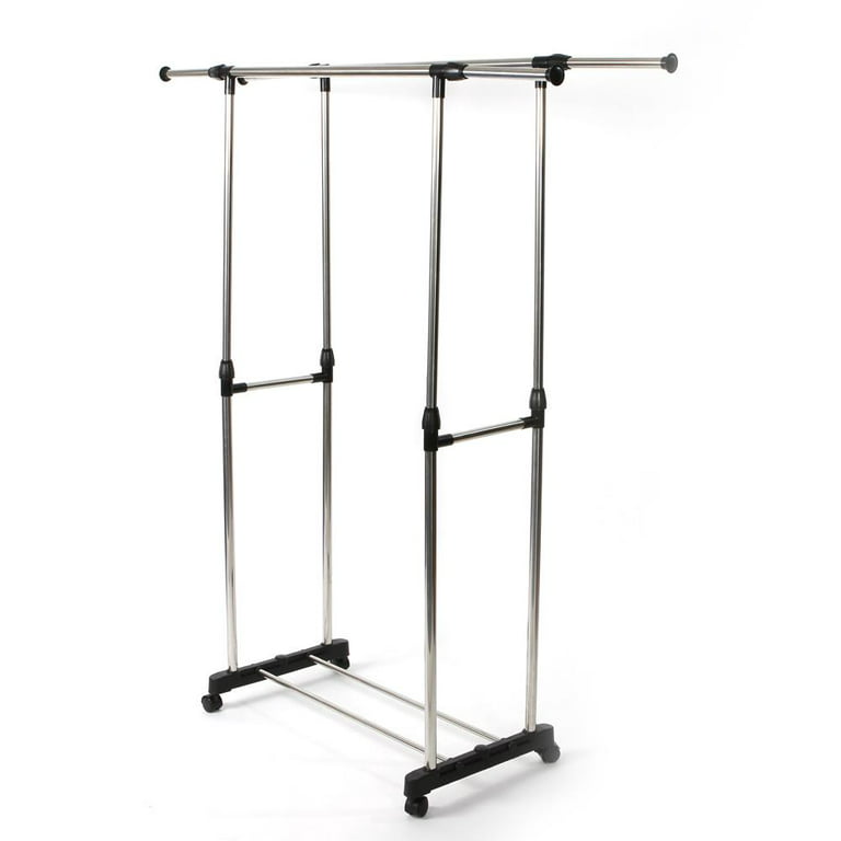 Unho Heavy Duty Rolling Closet Clothes Rail - OR2019125G for sale