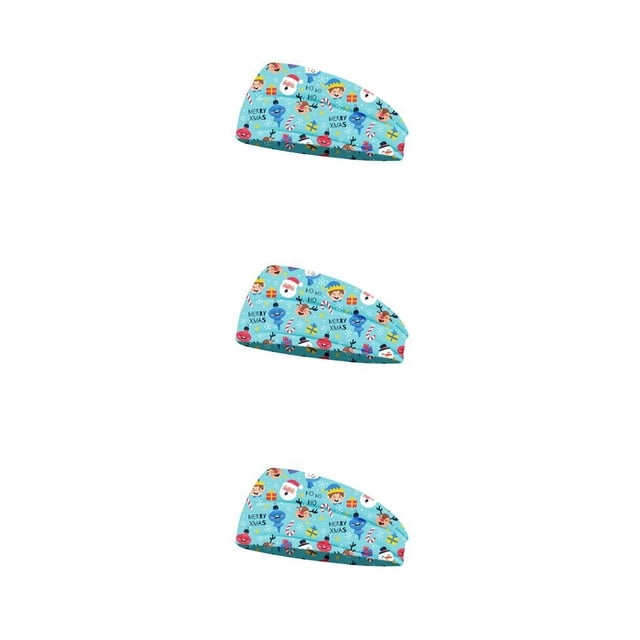 Sonducket Diadema de deportes de Navidad, banda para la cabeza, tocados, suministros de maquillaje de alta elasticidad, diademas, accesorios para Type1 NO1