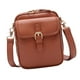 thumbnail image 5 of Bolso bandolera retro ligero unisex multiusos para viajes y deportes al aire libre marrón, 5 of 8