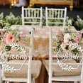 thumbnail image 5 of HOMEMAXS  Wedding Signs for Ceremony Engagement Chair Baby Bridegroom White, 5 of 8