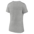 thumbnail image 3 of Women's Heathered Gray Dallas Stars Team Arc V-Neck T-Shirt, 3 of 3
