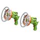thumbnail image 1 of 2X Máquina de de Dinosaurio con Ventilador, en , Máquina de de Dinosaurio Eléctrica de Mano,Juguetes de Piscina de Dinosaurios con ,Verde, 1 of 3