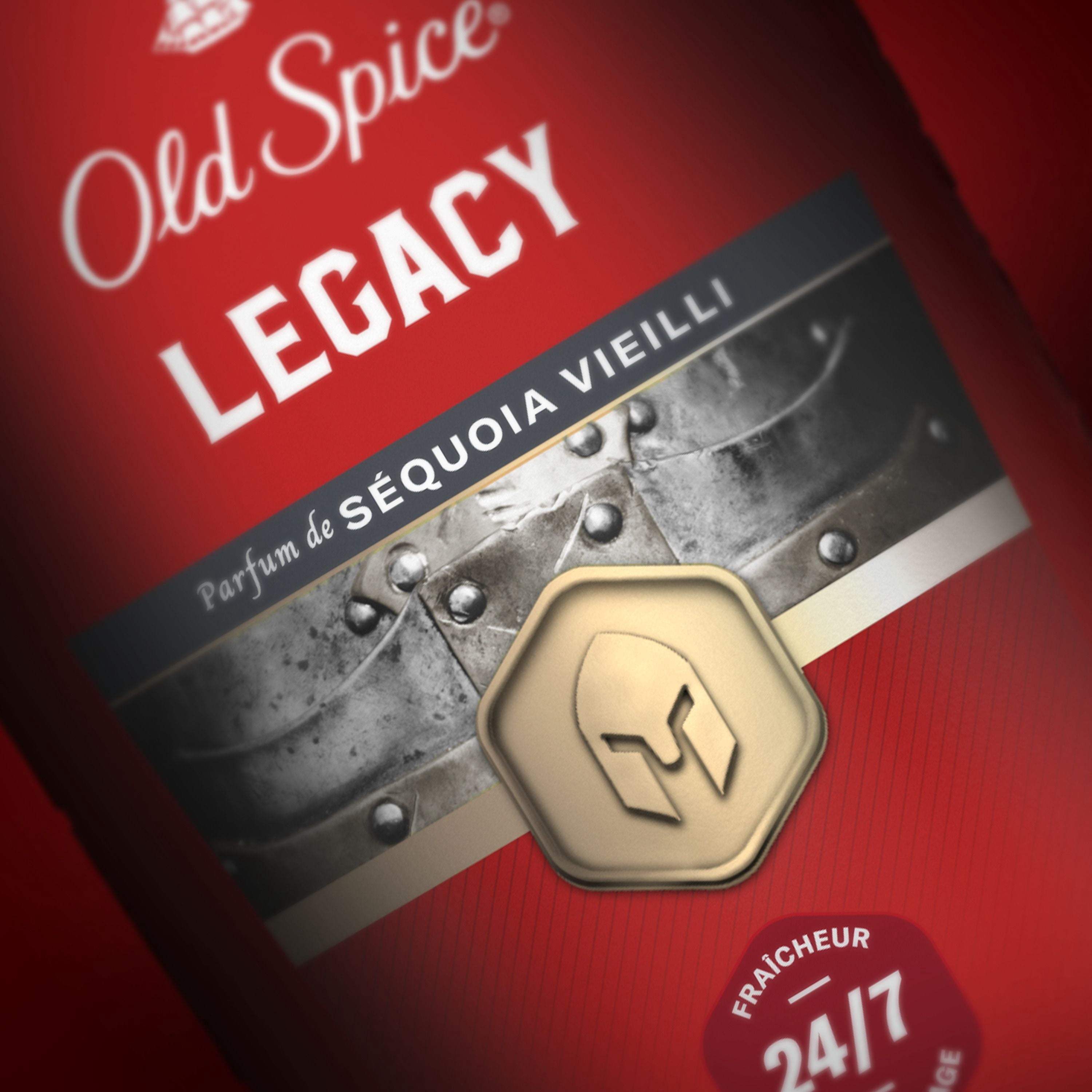 Old Spice Red Collection Body Wash for Men, Legacy Scent, Refreshing Clean, Moisturizing Formula, Long-Lasting Fragrance, 709ml
