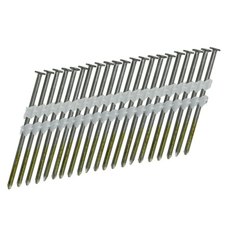 Freeman 21° .120 in. x 3 in. Plastic Collated Bright Smooth Shank Framing Nails (4000 Count)