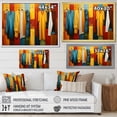 thumbnail image 4 of Designart "Japan Wave's Edge in Blue and White" Extra Large Coastal Wall Art - Coastal White Coastal Minimalism Bedroom Canvas Wall Art, 4 of 4