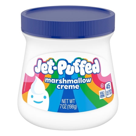 Pack Of 2 Jet-Puffed Marshmallow Creme, 7 oz (Package May Vary)