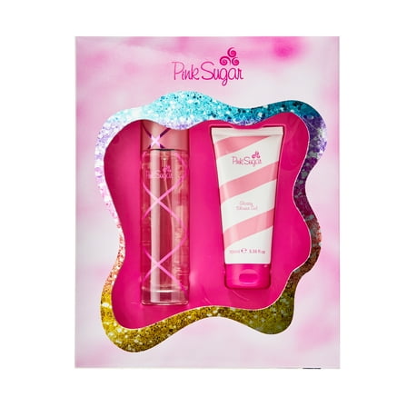 Pink Sugar Perfume Gift Set for Women, 2 Pieces