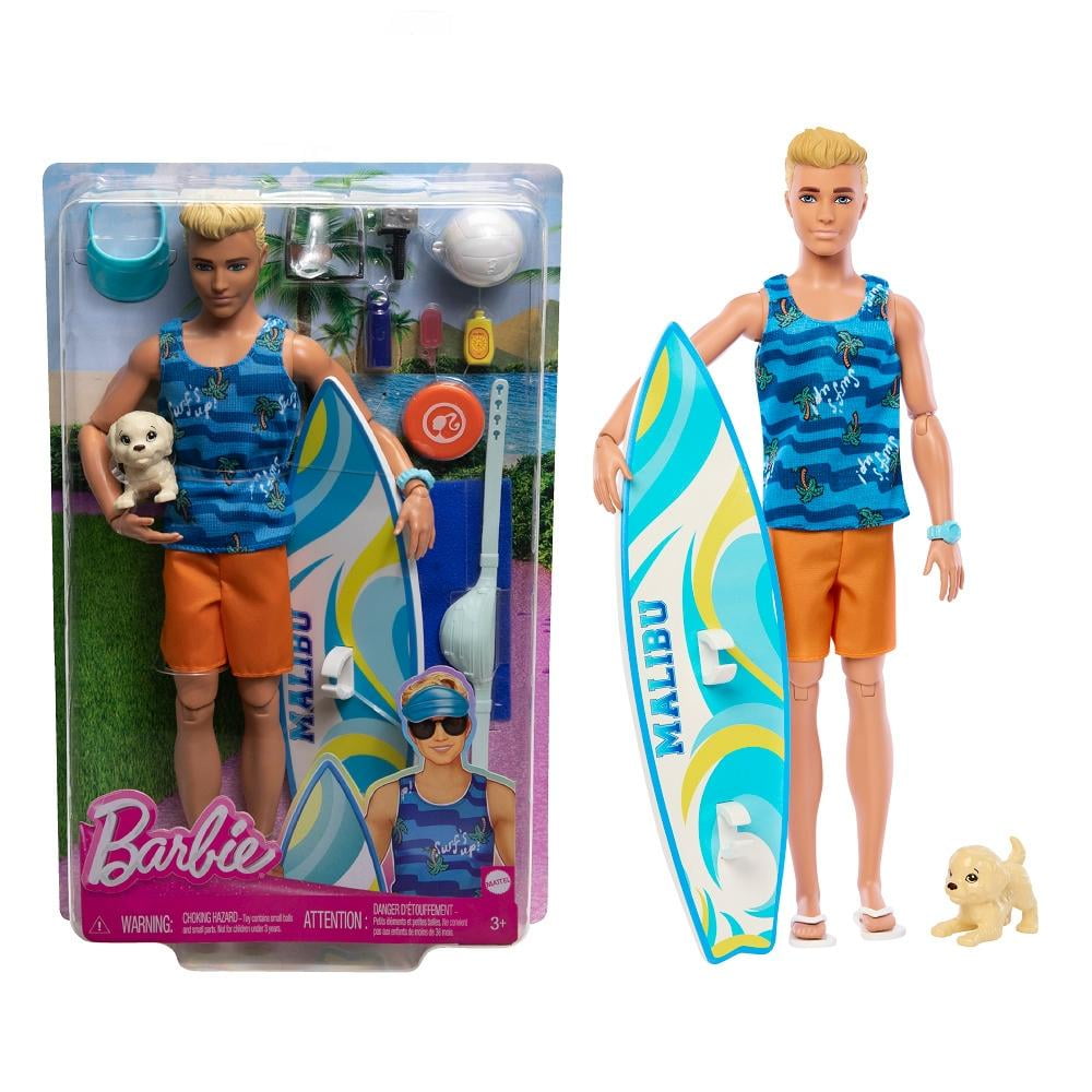 Surf Ken De Playa Barbie The Movie Ken Doll, Muñeca Coleccionable