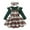 Green, variant on newwalpole Baby Girl Christmas Outfit Long Sleeve Romper Overall Skirt Dress 3Pcs Set, 0-24 Months Green for Size 6-12 Months