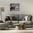 thumbnail image 3 of Stupell Industries Bear Stepping in Forest Animals & Insects Photography White Framed Art Print Wall Art, 30 x 24, 3 of 10