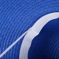 thumbnail image 3 of PIKADINGNIS Women Sun Hat Summer Straw Hat Floppy Beach Hat Wide Brim UV Protection Hats UPF 50+, 3 of 4