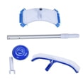 thumbnail image 2 of Portable Swimming Pool Cleaner Set Suction Head Telescopic Rod with Brush Pool Cleaning Tool, 2 of 7