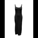 thumbnail image 2 of Vestido de Crochet para Mujer, Vestido Sin Espalda, Vestido Maxi de , Vestido de Punto Transparente. Negro L, 2 of 8