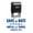 Blue, variant on Printtoo Personalized Black Self Inking Wedding Stamp Custom Save The Date Rubber Stamper -60 x 40 mm