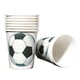 thumbnail image 5 of Decoraciones de cumpleaños de fútbol, globos de película de aluminio, vajilla, platos, vasos, servilletas, manteles, suministros para fiestas de baby shower, 5 of 5