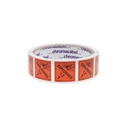1 x 1 Permanent Durable D.O.T. Hazard Labels: Class 1.2 Explosives, 250/Roll - by ChromaLabel