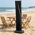 thumbnail image 5 of Patio Umbrella Cover Heavy Duty Waterproof 190D Cloth With Drawstring Closure For Outdoor Market Center Pole cantilever Umbrellas Sun Rain Protection Storage, 5 of 6