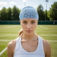 thumbnail image 2 of Ofertas Únicas 1 Pc Diadema Transpirable Diadema de Impresión para Deporte Azul, 2 of 5