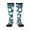 2 Black-1, variant on Cute Sheep And Hearts print thigh-high socks, crafted for both men and women with a stretchy, high-opaque design perfect for daily wear