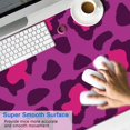 thumbnail image 2 of Long Mouse Pads for Desk,Pink and Black Of Leopard Print Desk Mats on Top Of Desks, Desk Mouse Pad Extra Large with 3mm Non-Slip Base and Stitched Edge for Gaming,Office,Work,Home 47.3"x23.6", 2 of 6