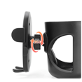 thumbnail image 4 of Portavasos 2 en 1, Portavasos para cochecito, Organizador para cochecito, Portavasos para cochecito con soporte para teléfono móvil, Soporte para teléfono con rotación de 360 ​​para bicicleta, cochecito, silla de ruedas   JM, 4 of 5