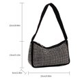 thumbnail image 3 of Bolsa De Hombro Bolsa de hombro coreanos para niños y niñas Mini de mensajero de verano encantador redondo de paja Sywqhk Para Estrenar, 3 of 9