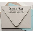 thumbnail image 2 of Printtoo Personalized Self Inking Return Address Stamper Custom Stationary Rubber Stamps, 2 of 6