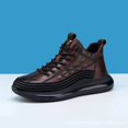 thumbnail image 4 of Men‘s Neutral Running Shoe with Breathable Fish Pattern Soft Shoes for Man Fitness Sports Exercise  44 Brown, 4 of 8