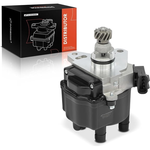 A-Premium Ignition Distributor with Cap and Rotor Compatible with Toyota Tacoma 1995-1997, 4Runner 1996, T100 1994-1997, 2.4L 2.7L