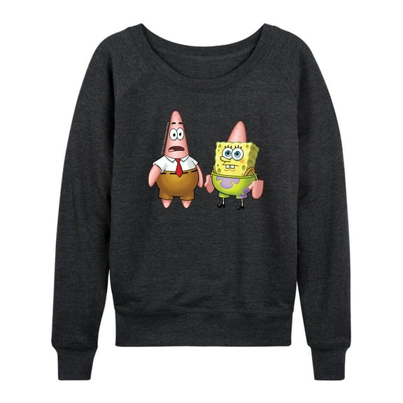 SpongeBob SquarePants - Switch - Ladies French Terry Long Sleeve Shirt