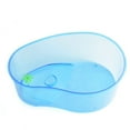 thumbnail image 4 of Minkissy Transparent Sky Blue Plastic Turtle Cage Multi-Function Tank for Pet Reptile Breeding, 4 of 4