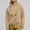Khaki, variant on BRGZLK Men Pet Pouch Hoodie Autumn Winter Solid Color Round Neck Cat Dog Carrier Hoodies Stylish Sweatshirt Unisex Animal Holder Pullover Tops Green S
