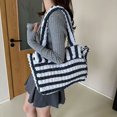 thumbnail image 4 of Bolsos de mano tipo burbuja para mujer, bolsos de hombro Hobo de nube a la moda de gran capacidad (negro), 4 of 8