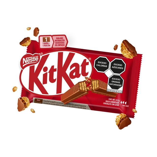 Oblea Kitkat cubierta con chocolate con leche 41.5 g