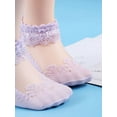 thumbnail image 3 of Dewadbow Toddler Girls Socks Cute Baby Kids Breathable Soft Cotton Lace, 3 of 6