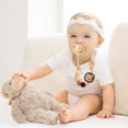 thumbnail image 2 of Pacifier Clip, Cute Animal Pacifier Holder Clip for Boys and Girls, Most Pacifiers, Baby Teethers, Baby Shower and Baby Essentials (Lion), 2 of 5