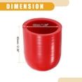 thumbnail image 4 of Unique Bargains 1 Set 48mm 1.89' ID Universal Silicone Hose Cap Intake Vacuum Hose End Plug for Car Silicone Red, 4 of 7