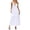 White, variant on JIAXIN Women Elegant Backless Maxi Dress Strap Maxi Backless Dress Long Slip Summer Cotton Lace-up Dress Ruffle Tiered Boho Flowy Beach Dress(Black,XL)