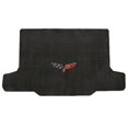 thumbnail image 1 of Lloyd Mats 620014 Corvette 2005-2013 Convertible Cargo Ebony Velourtex C6 Logo Mat, 1 of 1