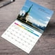 thumbnail image 4 of Calendarios Calendario de pared inglés 2025 Calendario temático de paisajes Un calendario, 4 of 7