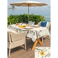 thumbnail image 5 of Outdoor Tablecloth with Umbrella Hole for Patio/Picnic/Party/Camping, Bees Branches Waterproof Table Cloth Rectangle Table Cover Washable, Farmhouse Spring Botanical Elegant (60"x 102"), 5 of 8